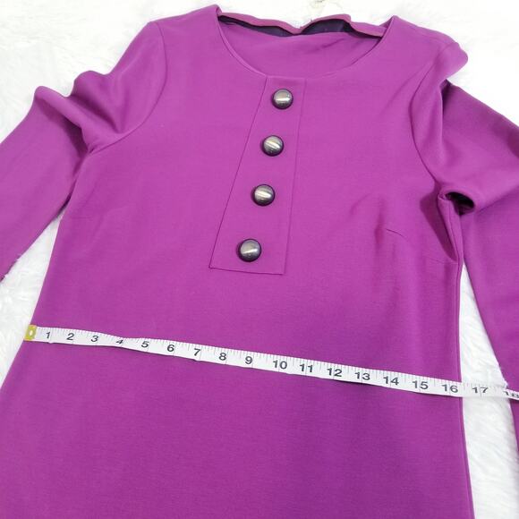 TIBI New York Purple Shift Dress - Picture 8 of 13